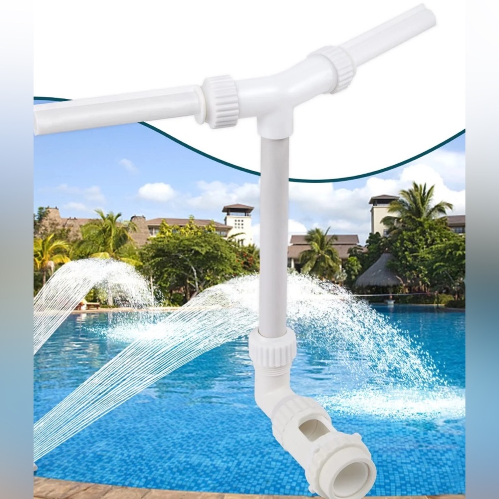 Zconiey Swimming Pool Waterfall Fountain Aerator NEW Inground & Above Ground
